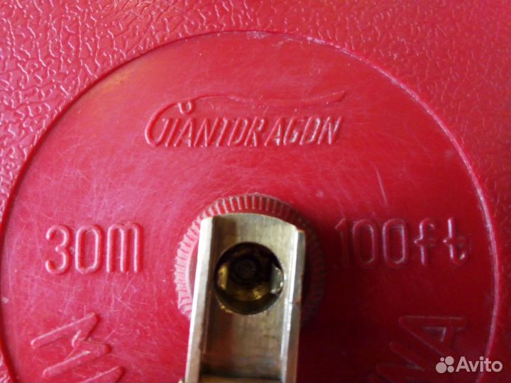 Рулетка Геодезическая GiantorAgon 30м 100 ft СССР