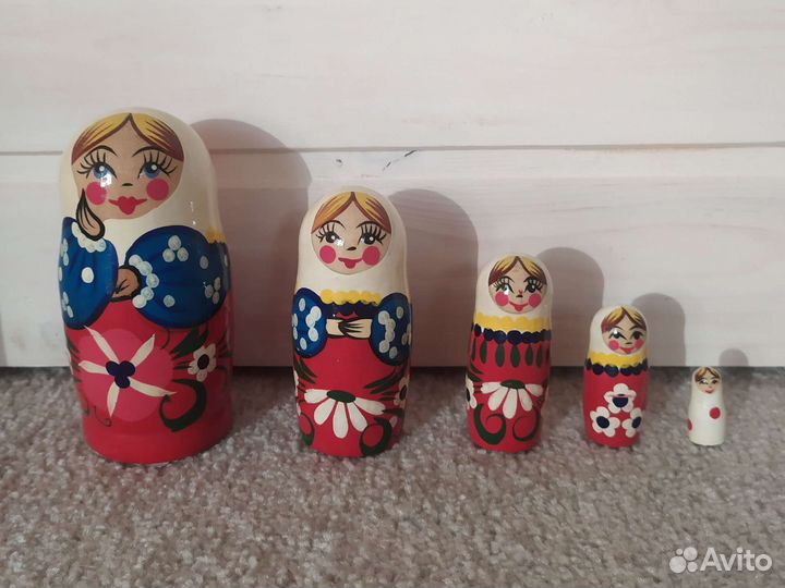 Новые матрешки Русский сувенир