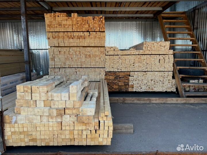 Доска обрезная 50х100х6000мм с доставкой