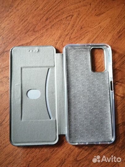 Чехол на Honor 10x Life новый, книжка,чёрный