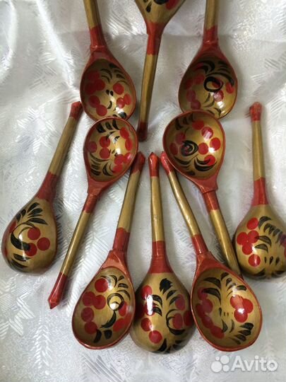 Новые деревянные ложки
