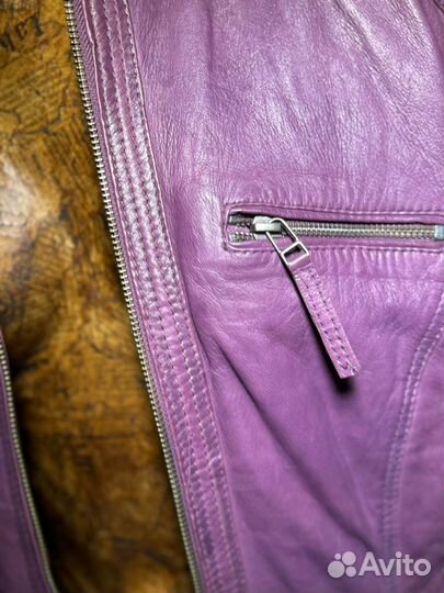 Betty barclay куртка кожаная