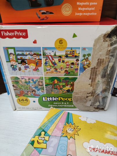 Развивающие игрушки пакетом