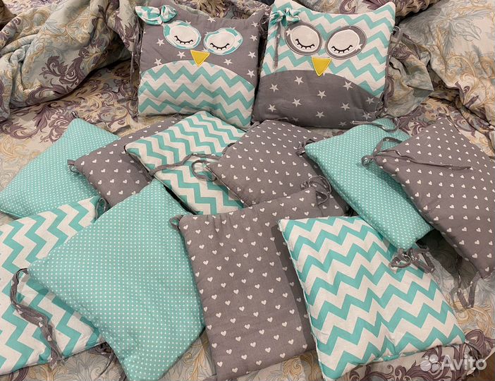 Бортики в детскую кровать