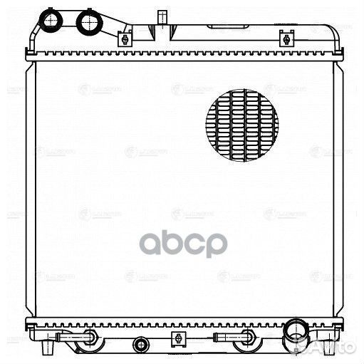 Радиатор honda jazz 1.2/1.4 02-04 LRc 2319 luzar