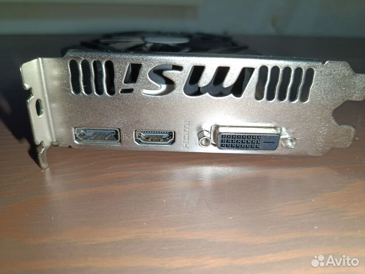 Видеокарта gtx 1050 2gb msi