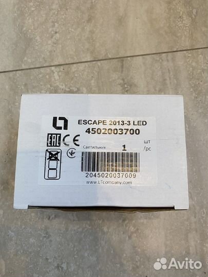 Светильник аварийный escape 2013-3 led Световые