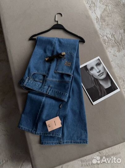 Джинсы miu miu