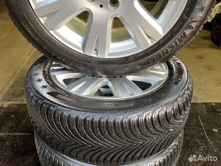 R16 Michelin Alpin 5 205/55, PCD 5x112 DIA 66.6