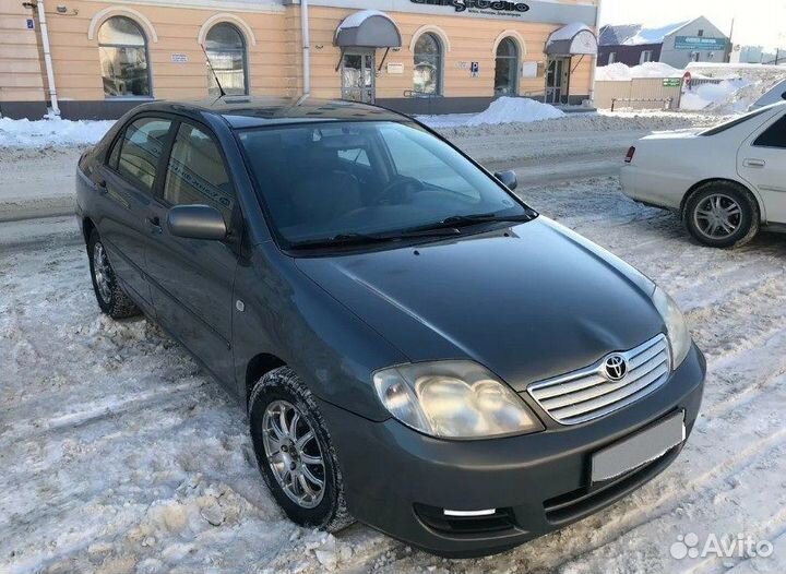 Toyota Corolla 1.6 AT, 2005, битый, 138 000 км