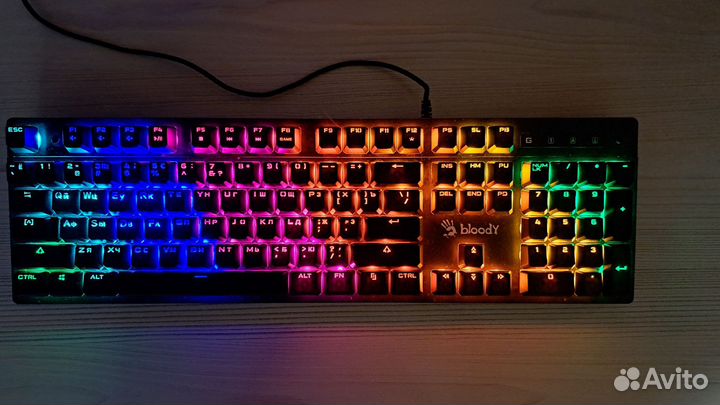 Игровая механическая клавиатура bloody B500N