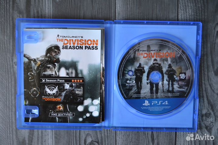Tom Clancy's The Division диск PS4