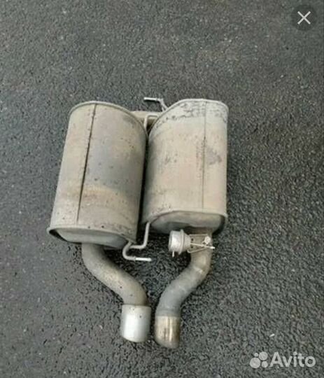 Глушитель на bmw е60