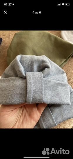 Шапочки трикотаж 48-52 новые