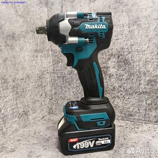 Гайковёрт аккумуляторный бесщеточный Makita 350Нм