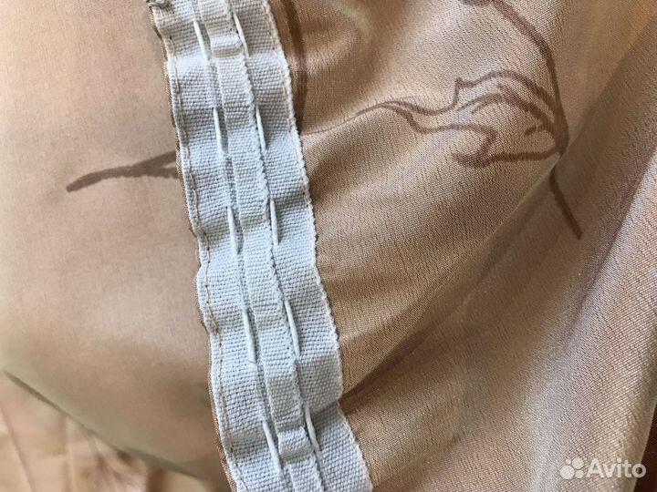 Комплект шторы и покрывало бу