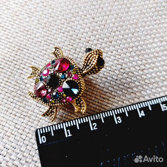 Брошь Черепаха