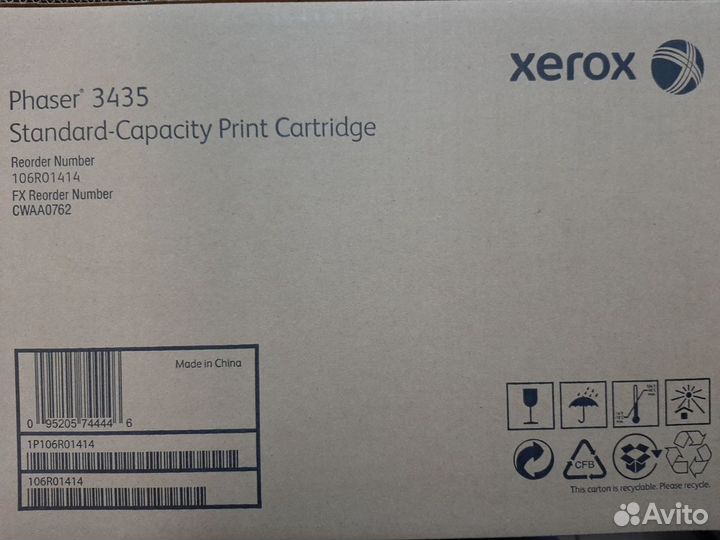 Принт-картридж xerox phaser 3435 4K