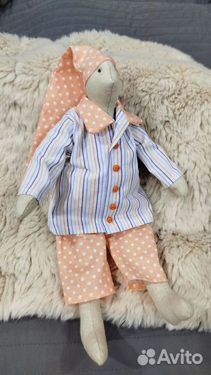 Игрушка Тильда Сонный ангел. Новая