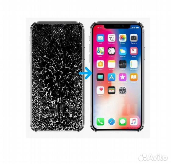 Замена стекла (экрана) iPhone, iPad, Watch Ремонт
