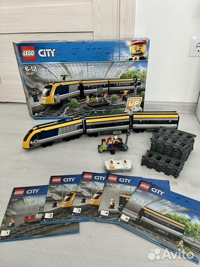 Lego City 60197 пассажирский поезд лего оригинал