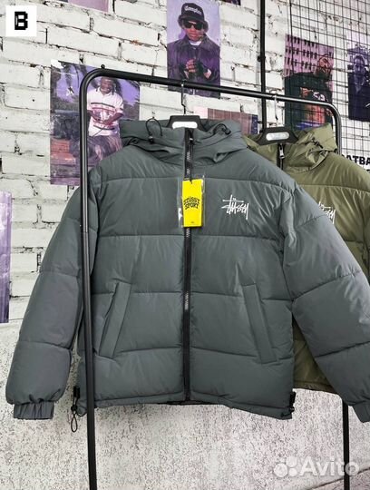 Пуховик зимний Stussy