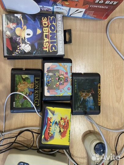 Игровая приставка sega