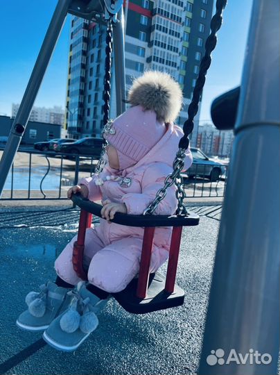 Шапка и шарф для девочки