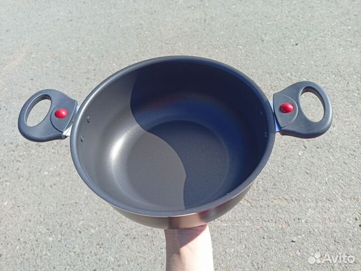 Набор посуды сковорода + кастрюля с крышкой