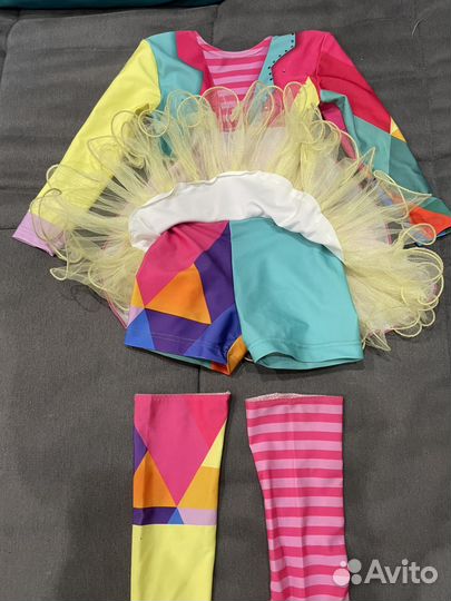 Костюм клоуна детский для девочки