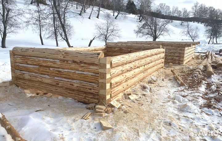 Срубы бань и домов с доставкой.Доски и брус