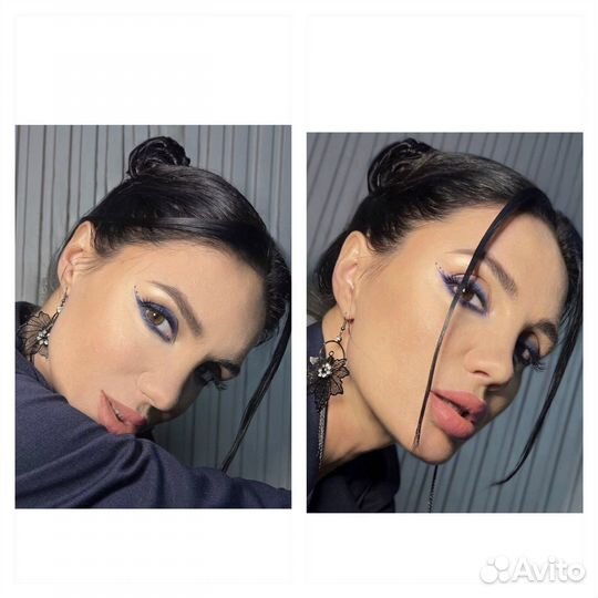 Макияж прически локоны