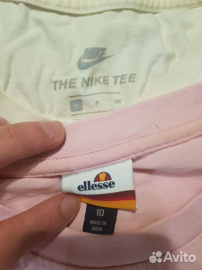 Футболка Ellesse и Nike