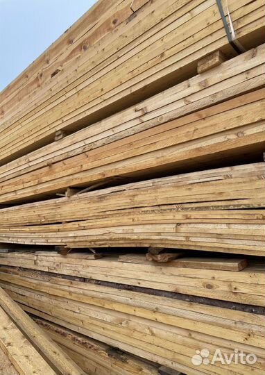 Доска обрезная 50х200х6000