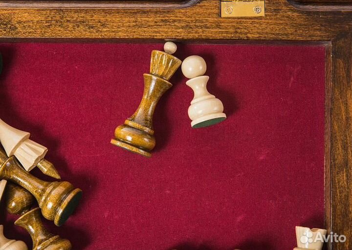 Шахматы Турнирные-1 инкрустация 50, AZ109, Zeynalyan 63177