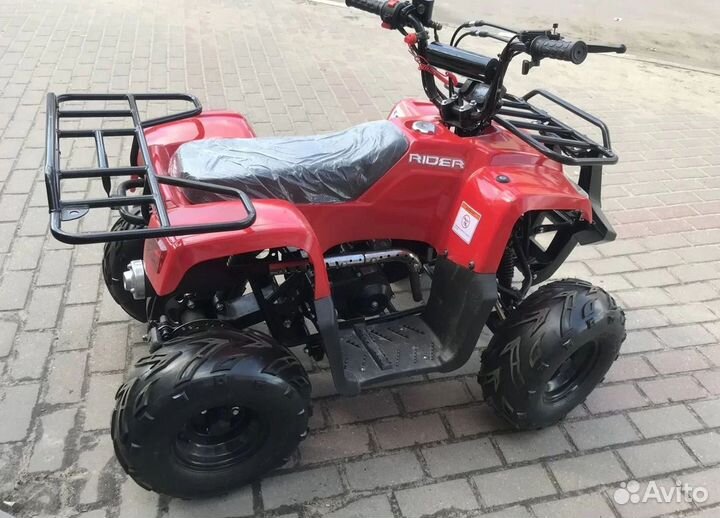 Квадроцикл ATV 110 Rider красный
