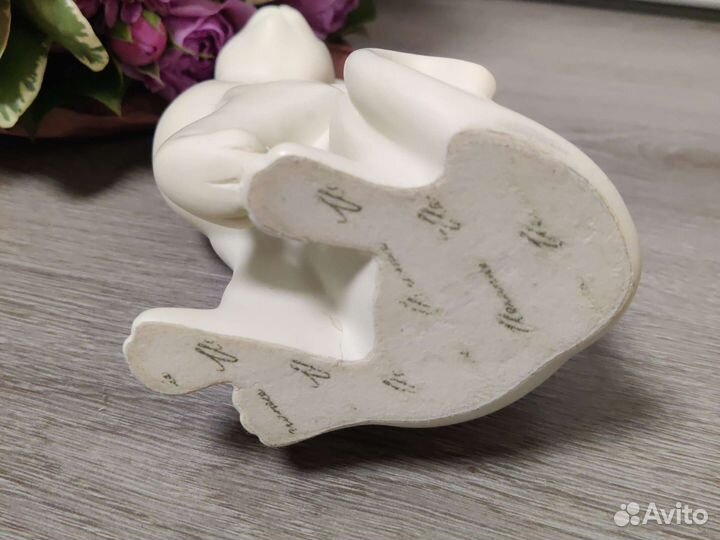 Veronese статуэтка кошка белая 20 см