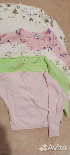 Продам комплект вещей для девочки, 56-62(0-2 мес.)