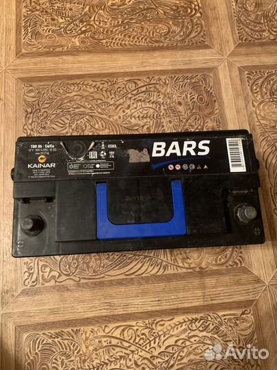 Аккумулятор автомобильный 100 ah