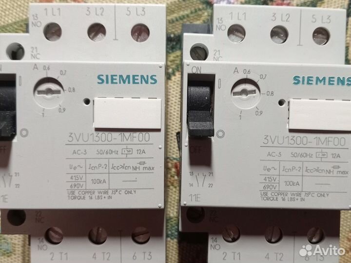 Siemens 3VU1300-1MF00 / 3RH1911-1FA31