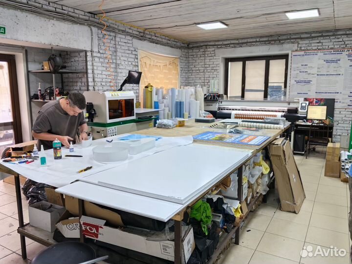 Изготовление вывесок, световых коробов