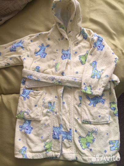 Детский махровый халат