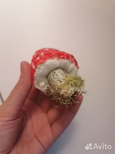 Мухоморы из ваты