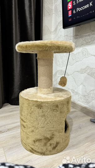 Когтеточка домик для кошки