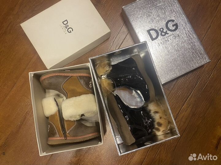 Сапоги Dolce Gabbana новые