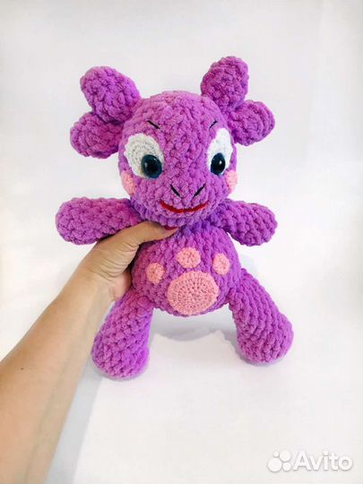 Мягкая игрушка лунтик, ручной работы