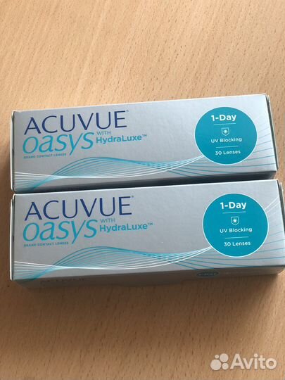 Линзы контактные acuvue +5