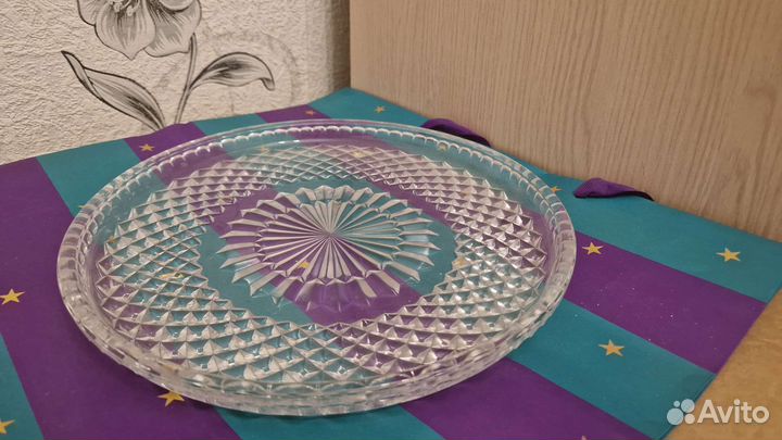 Посуда из хрусталя СССР