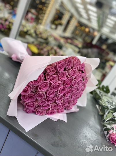 Букет из 51шт Роза