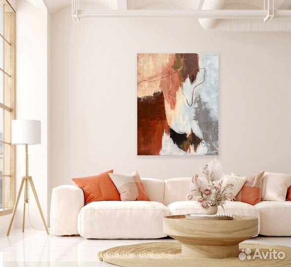 Интерьерная картина абстракция